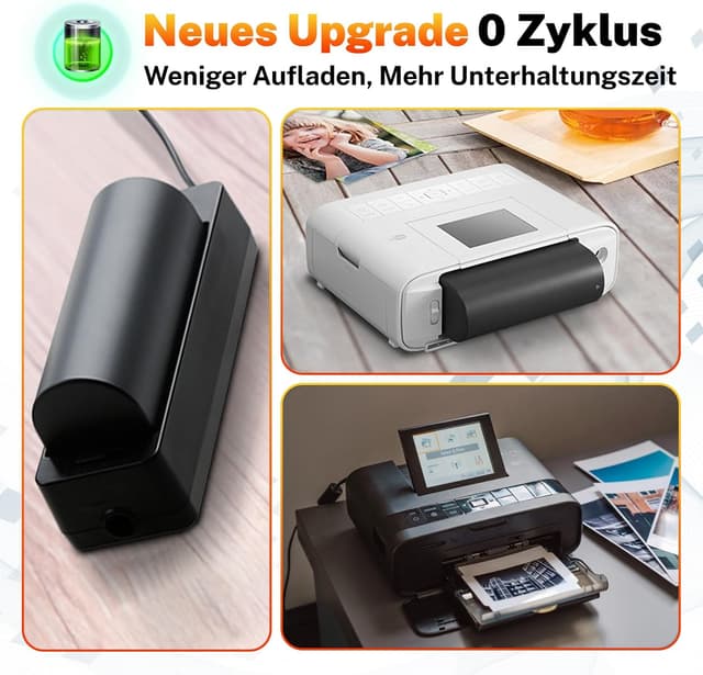 Thumbnail 6 de OHZHAO NB-CP2L Akku 2500mAh für Canon Selphy