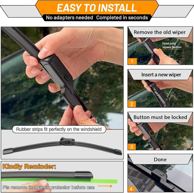 Thumbnail 6 de AUTOBOO 28"+21" Windshield Wipers for Ford Transit