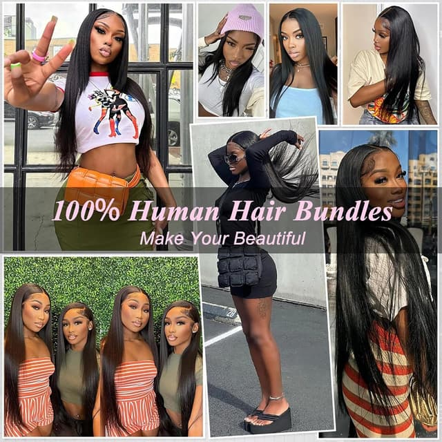 Thumbnail 4 de Human Hair Bundles 16-20 Inch 💇♀