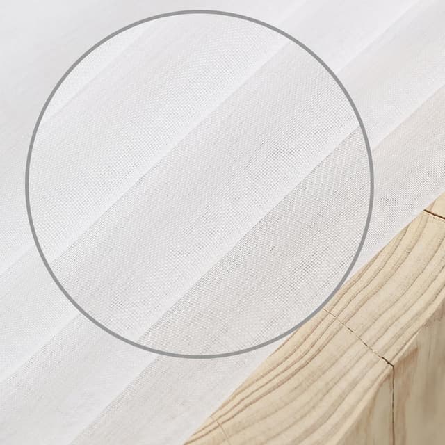 Thumbnail 6 de L.Z.E Vorhänge Weiß 2er Set 245 cm