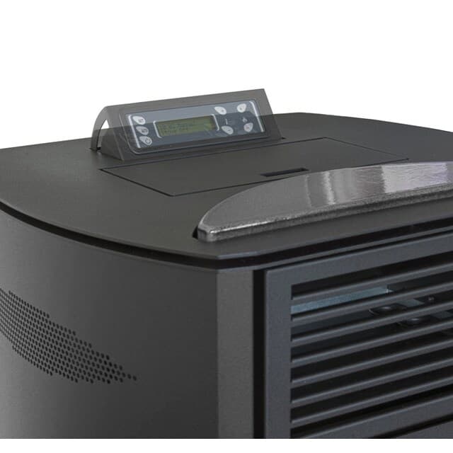 Detalle de Hergom Enza 8 estufa de pellets 15 kg