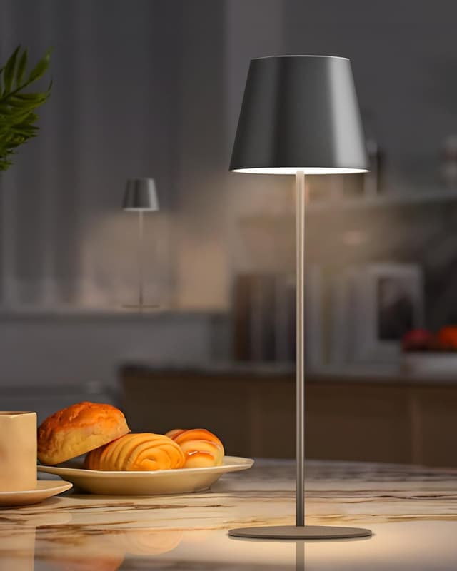 Detalle 1 de FUYO LED Tischlampe kabellos, 2er Set