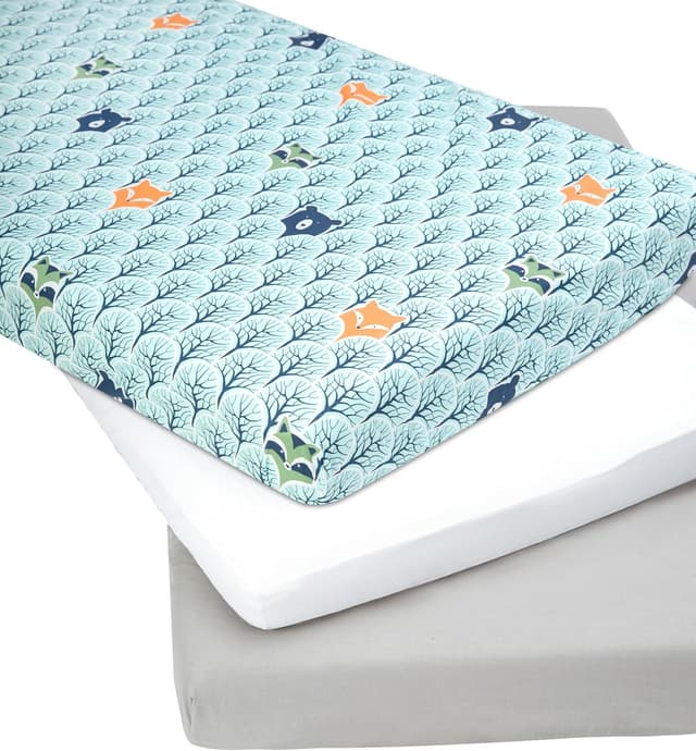 Thumbnail 1 de Medi Partners Lenzuola lettino 60x120 100% cotone 👶