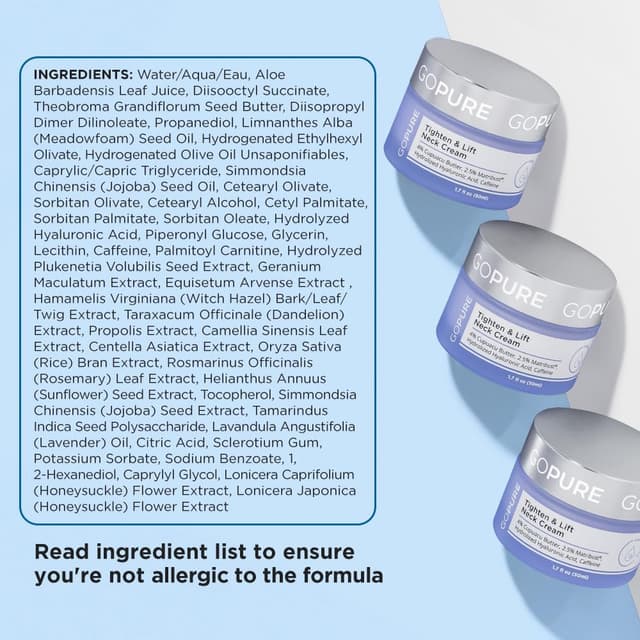 Thumbnail 5 de goPure Neck Firming Cream 💆♀