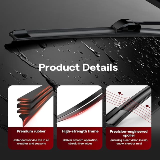 Thumbnail 2 de BERG REGEN 26"+18" Windshield Wipers Set