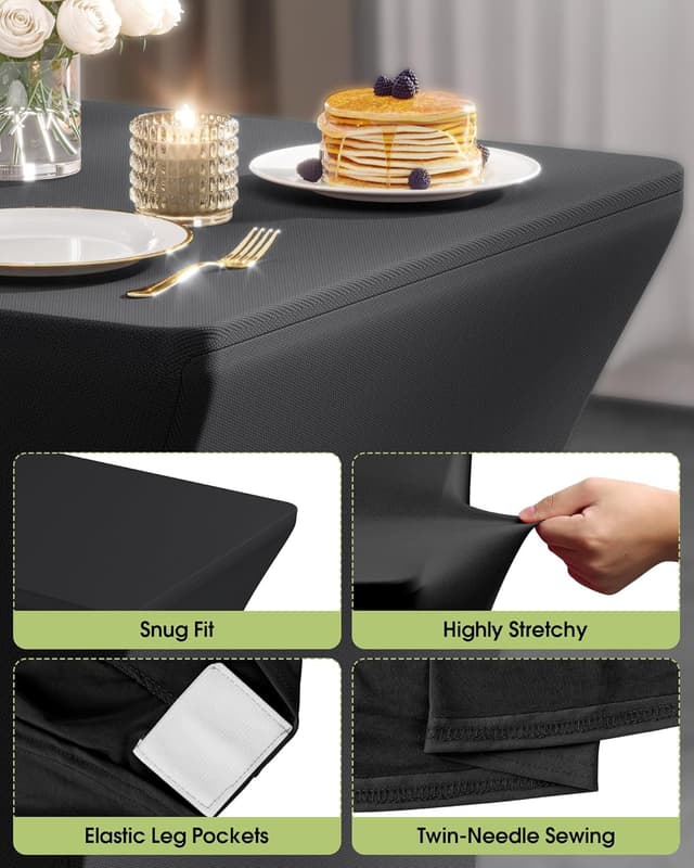 Detalle 2 de Pureegg Spandex Tablecloth 6ft Fitted