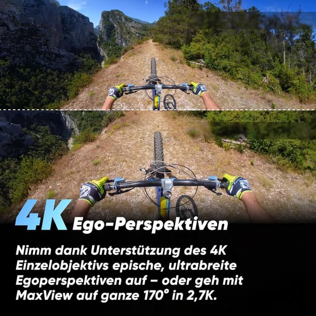 Detalle 2 de Insta360 X3 360° Actionkamera mit 5,7K