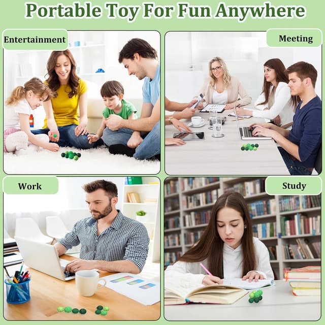 Thumbnail 5 de JoyJoyful Magnetkugeln 8 Stück Fidget-Spielzeug 🧩