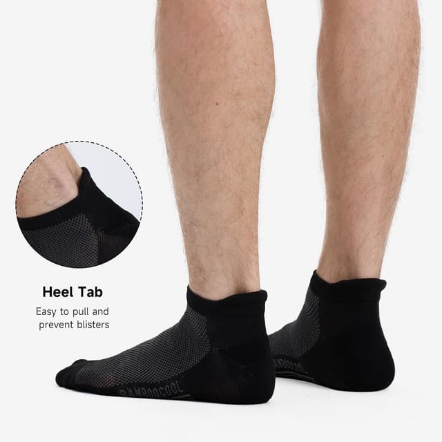 Thumbnail 6 de BAMBOO COOL Men's Ankle Socks 8 Pack