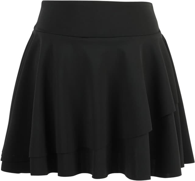 Detalle de Bezioner Girls Pleated Tennis Skirt with Built-in Shorts, High-Waist Skorts (S–XXL)