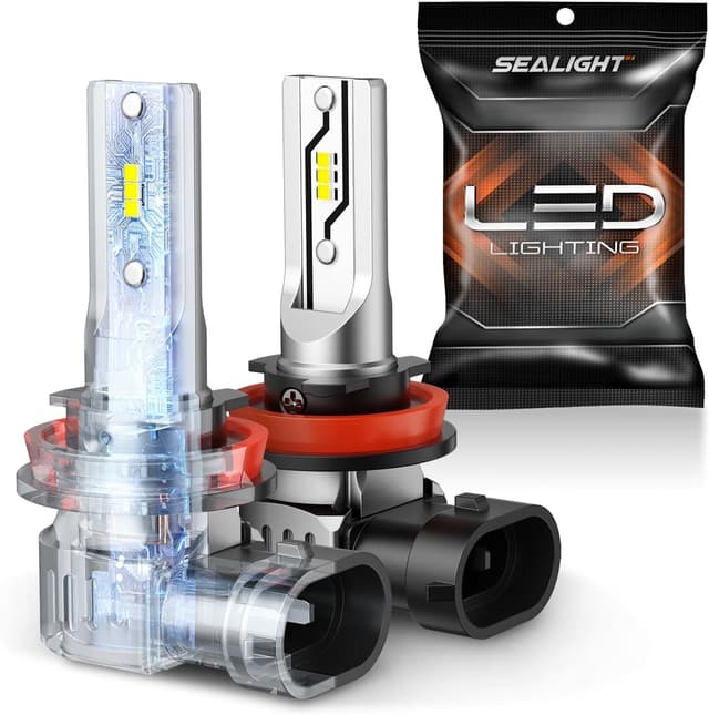 Thumbnail 6 de SEALIGHT 9005 LED per fendinebbia/HB3, 6.500K e ventilatore 15.000 RPM (confezione da 2)