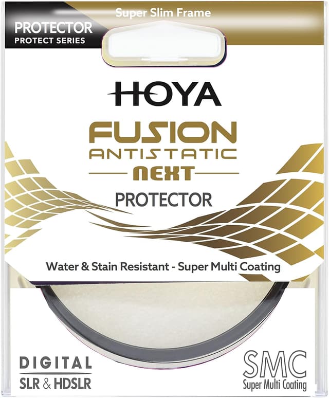 Detalle de Hoya Fusion Antistatic Next UV Filter (58 mm) – antistatisch, mehrlagig vergütet