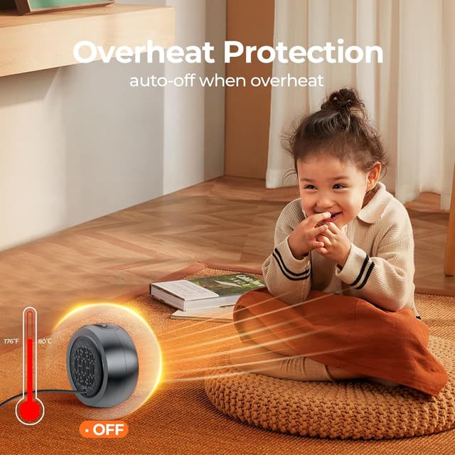 Thumbnail 4 de ASNUG Space Heater 500W