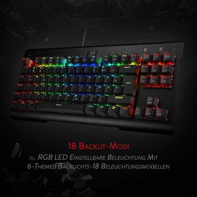 Thumbnail 6 de Redragon K561 TKL Gaming-Tastatur 18 Effekte