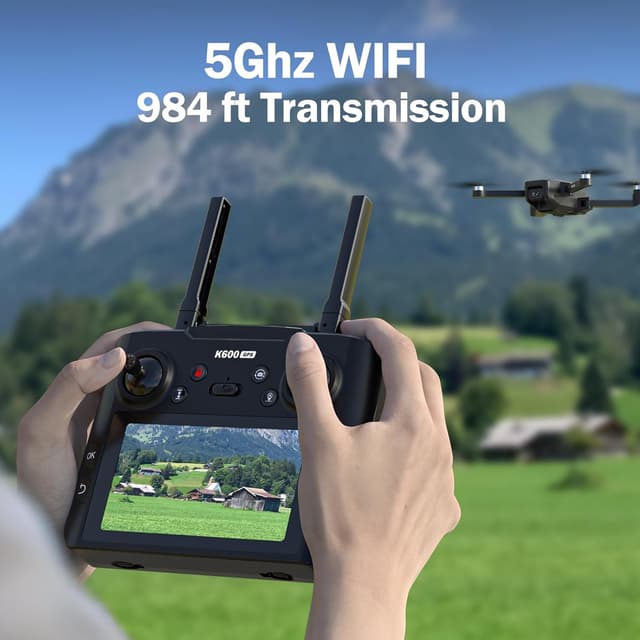 Detalle 2 de GPS Drone 4K Camera with 4.5" LCD Controller