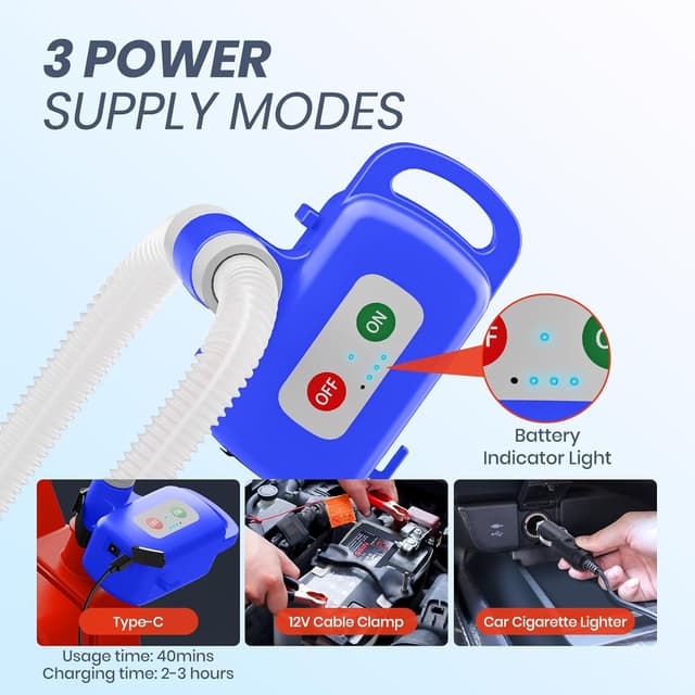 Thumbnail 4 de Nitigo Fuel Transfer Pump 3.2 GPM ðŸ›