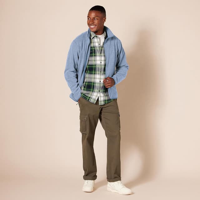 Detalle 1 de Amazon Essentials Full-Zip Fleece Jacket