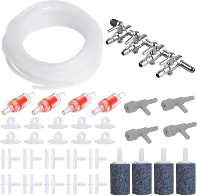 Detalle de Air Luftpumpe Zubehör 8 m Schlauch für Aquarium