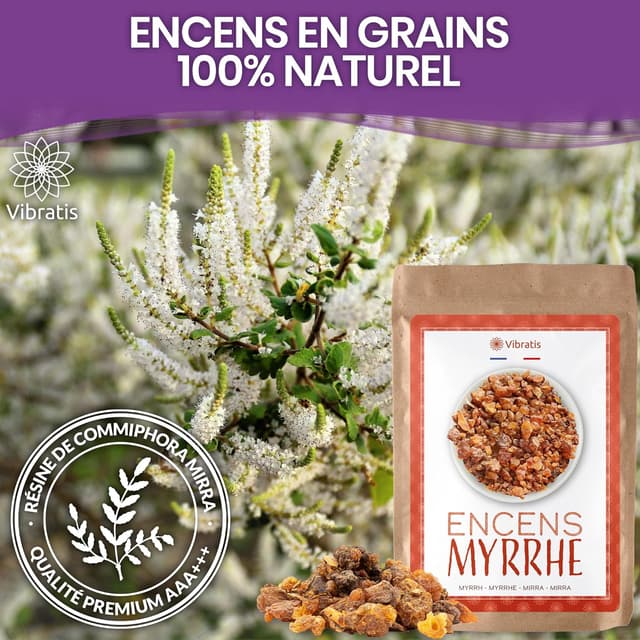Thumbnail 5 de Vibratis Encens Myrrhe 100g ⚙