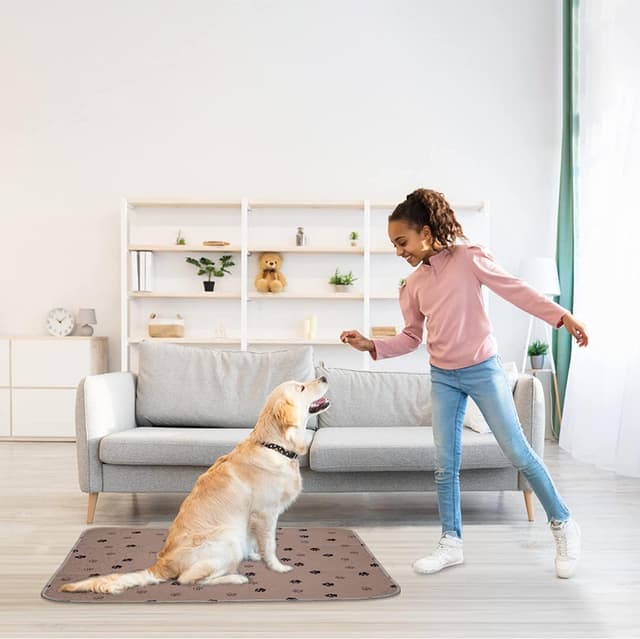 Thumbnail 6 de LENAUQ Puppy Training Pads 70x80cm (2 Pack) Waterproof, Machine Washable Leak-Proof Pee Pads