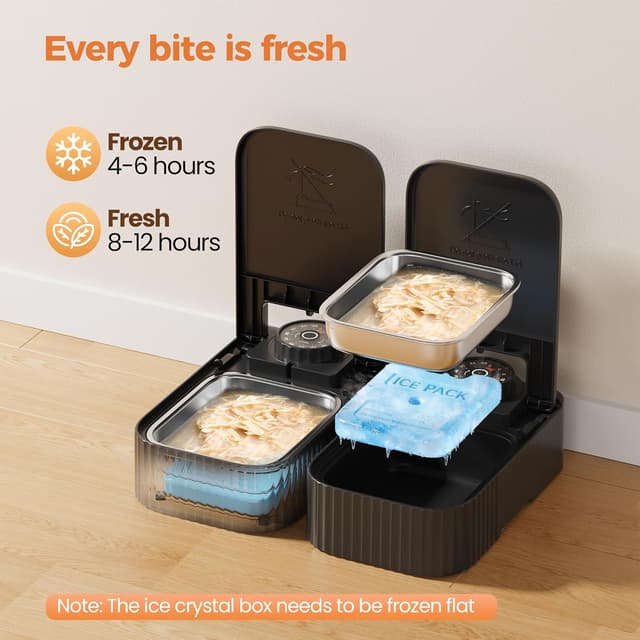 Thumbnail 2 de Comedero Gato Automatico 2x350 g programable