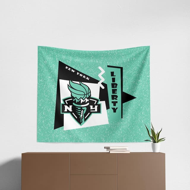 Detalle de Northwest WNBA Printed Wall Hanging Tapestry (34 x 40 in) — Decorative Fan Art