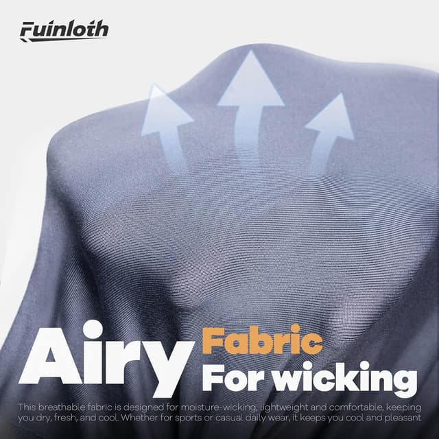 Thumbnail 6 de Fuinloth Neck Gaiter 6-Pack Cooling UV Protection Bandana Face Mask Gator Scarf