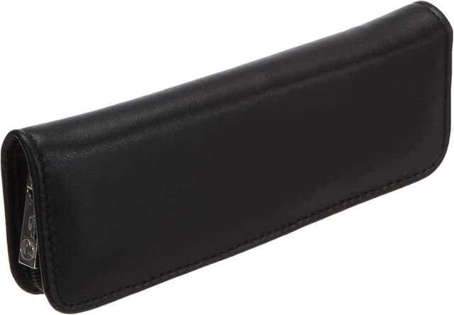 Detalle 2 de Pelikan 958017 Nappa Leder-Etui für 2 Schreibgeräte, schwarz