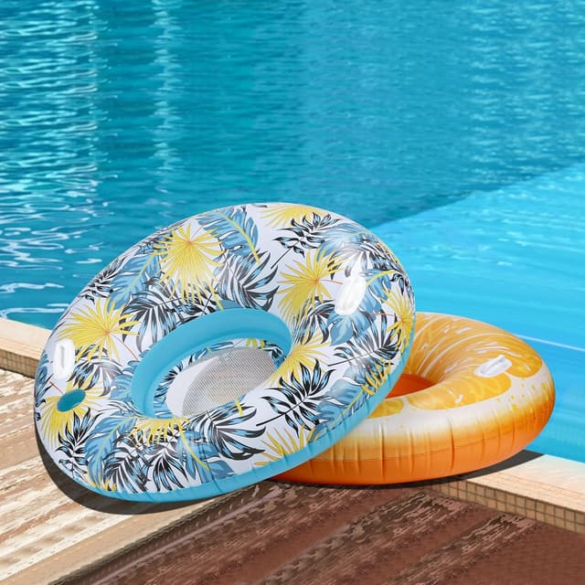 Thumbnail 6 de CYFIE Colchoneta Piscina Flotante ☀️ - ¡Relájate y disfruta!