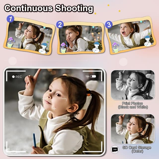 Thumbnail 4 de GKTZ Macchina Fotografica Bambini 1080P