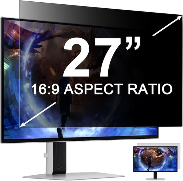 Detalle de Baoshim 27 Zoll Blickschutzfolie für 16:9