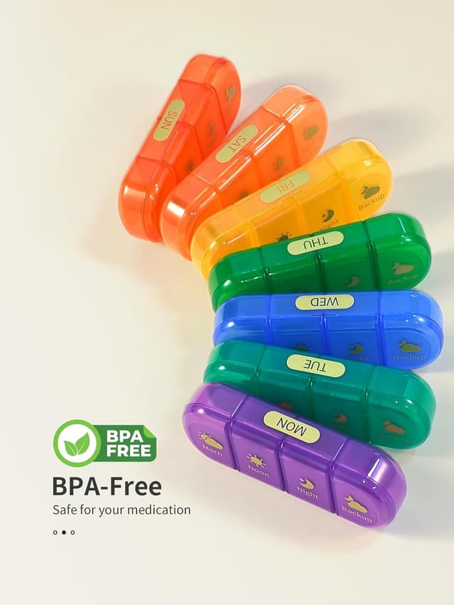 Thumbnail 6 de Pilulier hebdomadaire 7 jours pratique