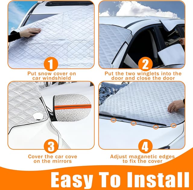 Thumbnail 4 de HuaCommerce Windscreen Cover 145x110cm