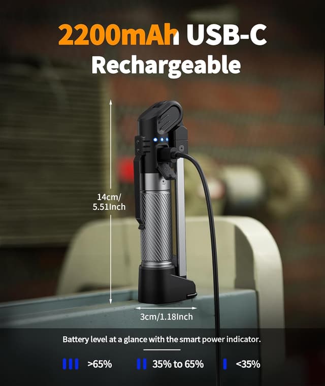 Thumbnail 4 de HOTLIGH lampada da lavoro 800 lumen