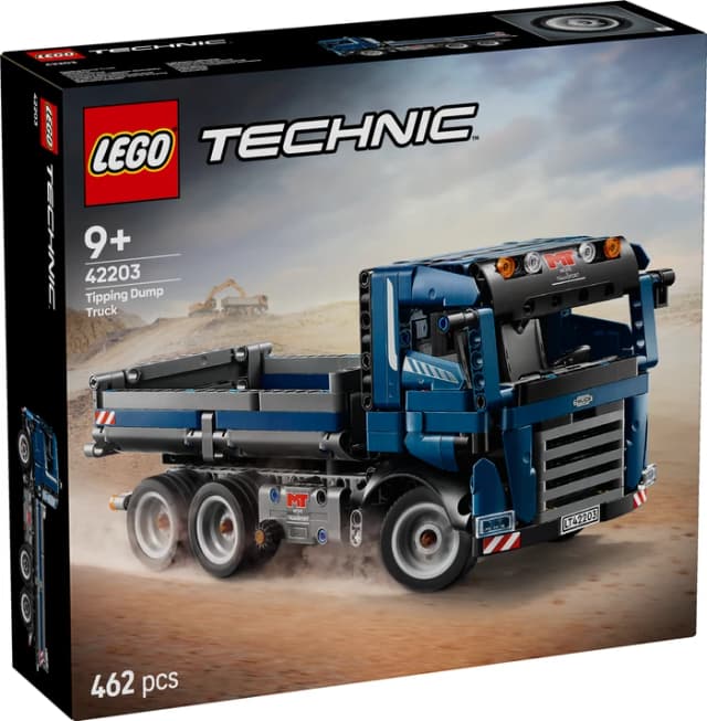 Detalle 2 de LEGO Technic Kipplaster 42203 (Lastwagen mit Kippmulde und Lenkfunktion)