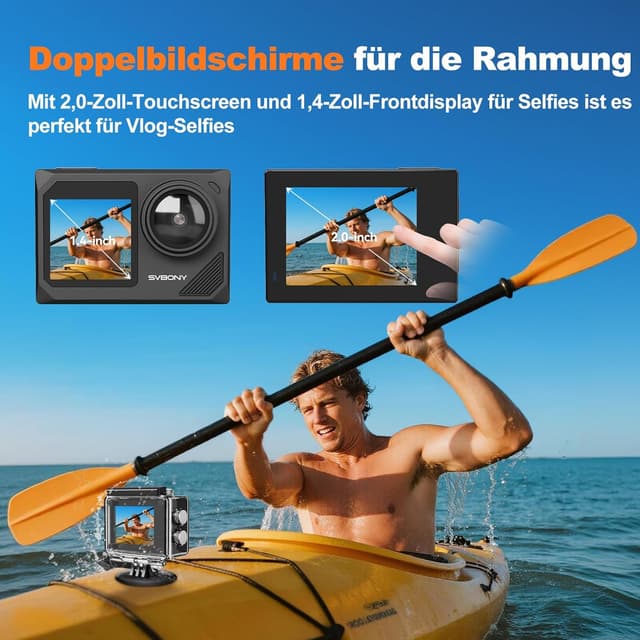 Thumbnail 5 de SVBONY SVGo2 Unterwasserkamera 30m