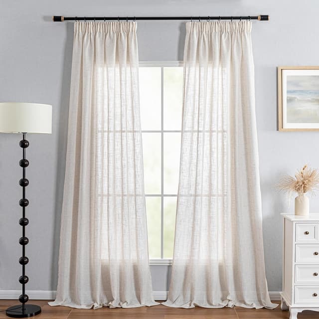 Detalle 2 de MYSKY HOME rideaux aspect lin 280 cm