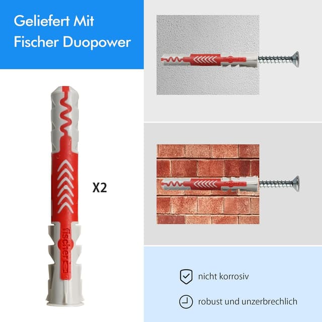 Detalle 2 de Mimoke Fahrrad Wandhalter mit 40 kg Tragkraft