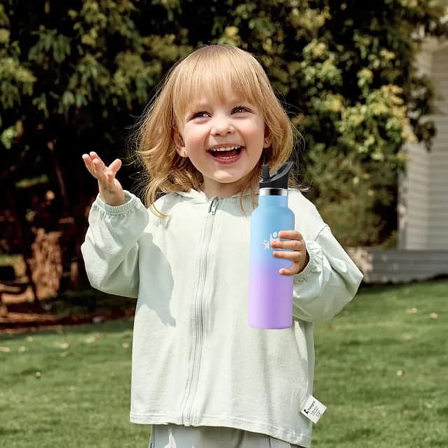 Thumbnail 1 de HoneyHolly Botella Agua 500ml Niños y Adultos Sin BPA 💧