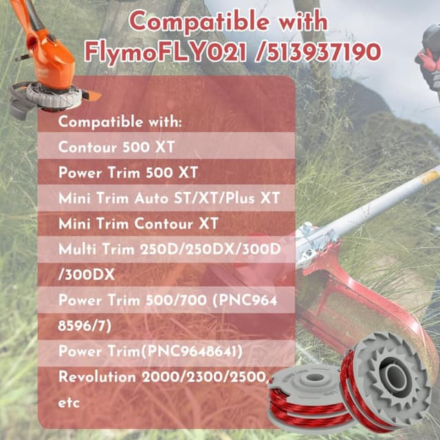 Detalle de Flymo strimmer spool replacement 36ft