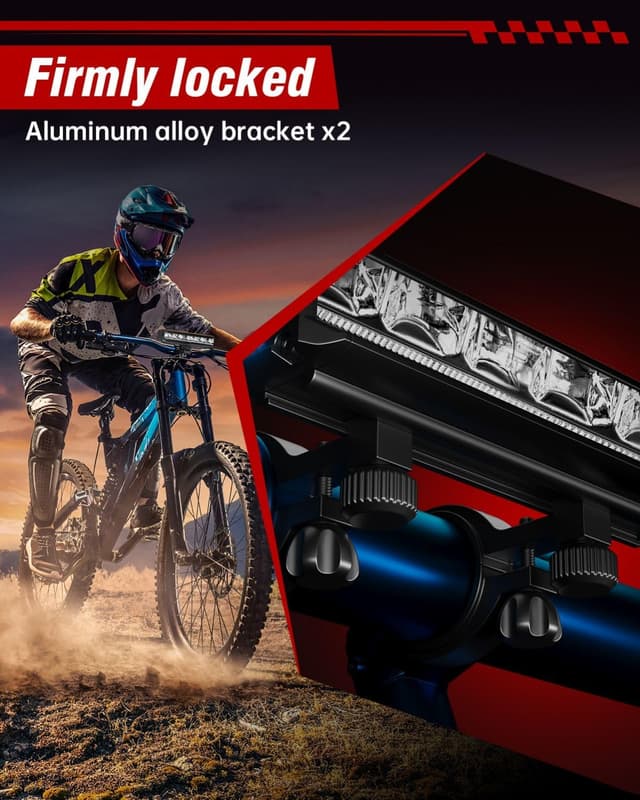Detalle de POSUGEAR Lumière Velo Velo Avant & Feu Arrière LED rechargeable USB-C (IPX5)