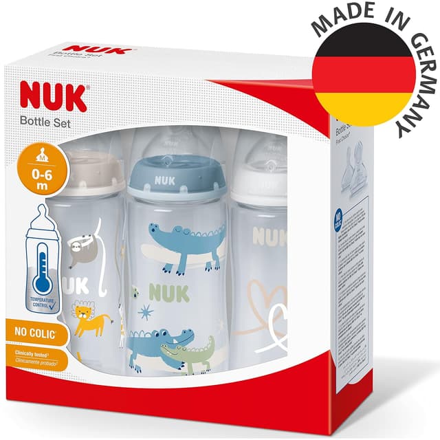 Thumbnail 5 de NUK First Choice+ Babyflasche 300 ml Safari