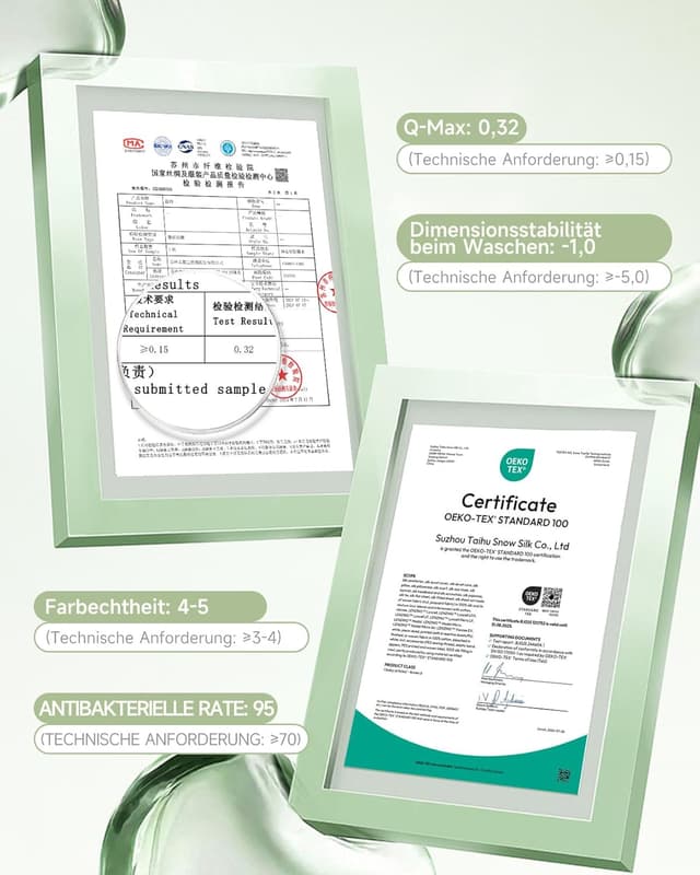 Detalle 2 de THXSILK Seidenbettwäsche Set 2 teilig 2-teilig