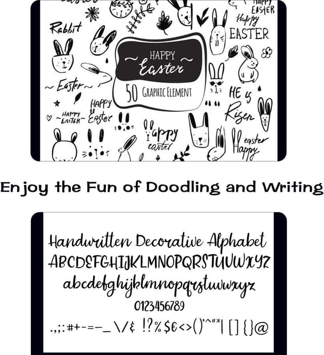 Detalle 2 de Shuttle Art 24 Black Permanent Markers pack 🖊