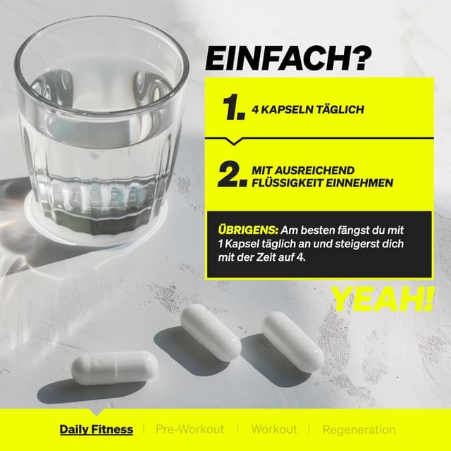 Thumbnail 4 de natural elements L‑Carnitin 2000 Kapseln, hochdosiert