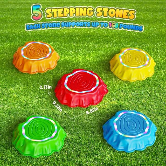 Thumbnail 6 de Flooyes Stepping Stones 6pcs for Toddlers 🧩
