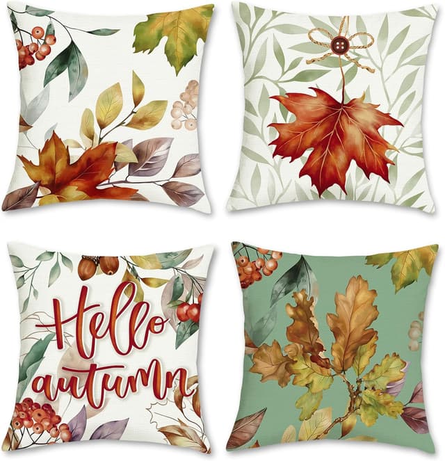 Thumbnail 6 de Bonhause leaf cushion covers 45 x 45 cm