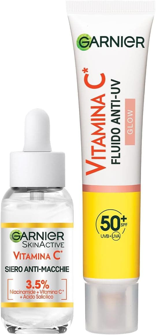 Imagen de Garnier Kit SkinActive Siero e Fluido SPF 50+ 30 ml + 40 ml en OfertitasTOP