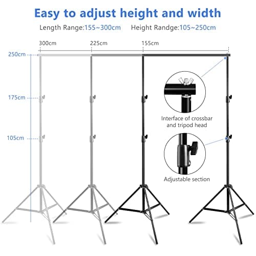 Thumbnail 2 de MSKIRA Backdrop Stand 2.5x3m