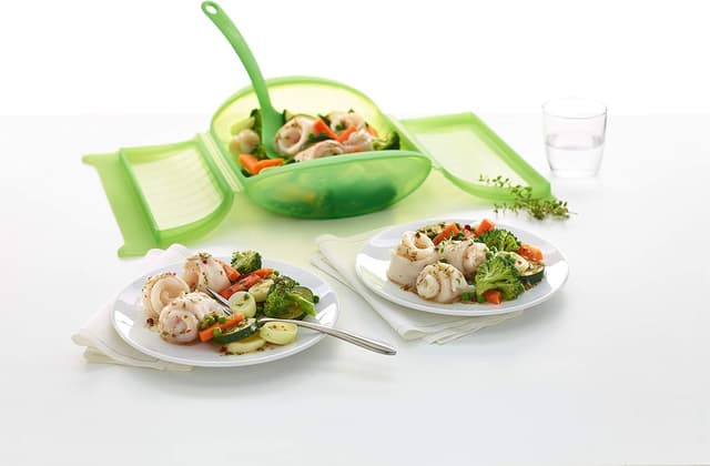 Thumbnail 4 de Lékué Estuche de vapor con bandeja 1400 ml para 3-4 personas 🥗